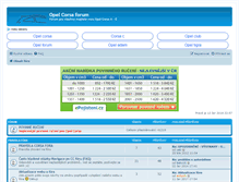 Tablet Screenshot of forum.corsaclub.cz
